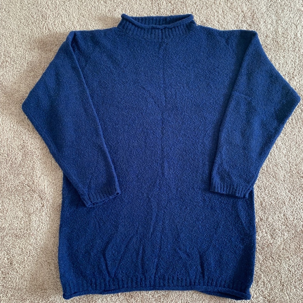 Men’s Hunts Point Blue Long-Sleeve Sweater